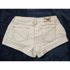 White YMI shorts size 7 juniors t2k vintage summer short 2000s cute